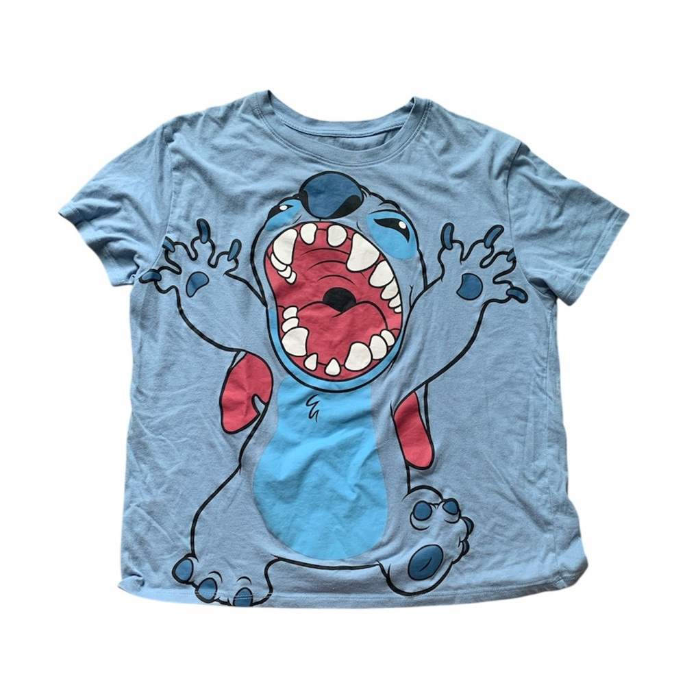 Disney Light Blue Stitch T-Shirt Youth XL